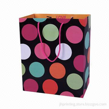 Large Paper Bag, Made of 157gsm Art Paper, OEM Samples are Ready in 3 Days